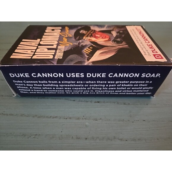 Duke Cannon Navel Supremacy brick soap bath shower men high sea ocean 10 oz man - Picture 3 of 10